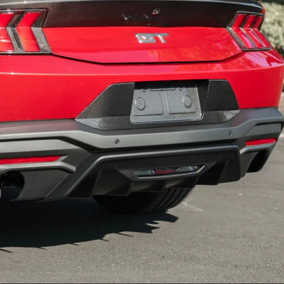 2024+ Ford Mustang Rear Finned Bumper Diffuser