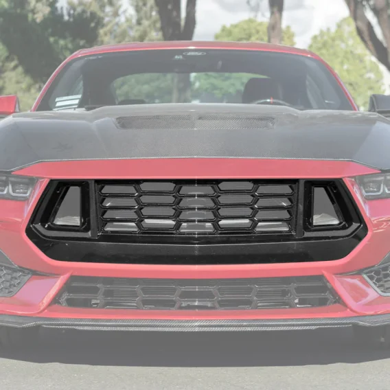 2024+ Ford Mustang Dark Horse Style Front Grille Insert