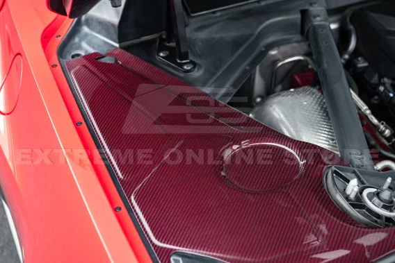 2020 Up C8 Corvette Coupe Engine Bay Panel Cover (3-Pieces Version)