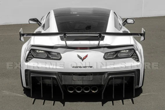 2014-2019 C7 Corvette ZR1 Extended Rear Spoiler High Wing