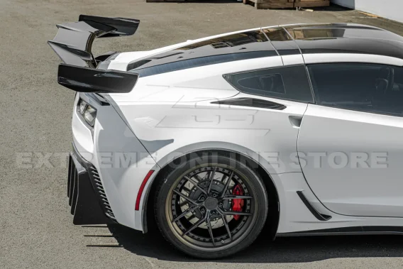 2014-2019 C7 Corvette ZR1 Extended Rear Spoiler High Wing