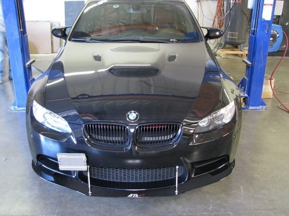 APR Performance Carbon Fiber Wind Splitter With Rods fits 2006-2013 BMW E92 M3