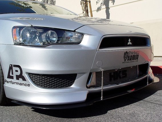 APR Performance Carbon Fiber Wind Splitter With Rods fits 2008-2012 Mitsubishi Lancer