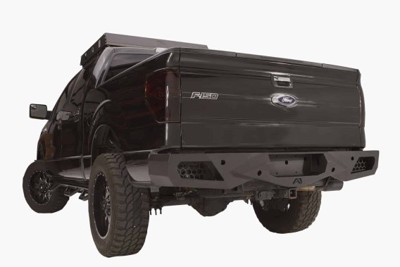 Fab Fours FF09-E1751-1 Vengeance Rear Bumper For 09-14 Ford F-150