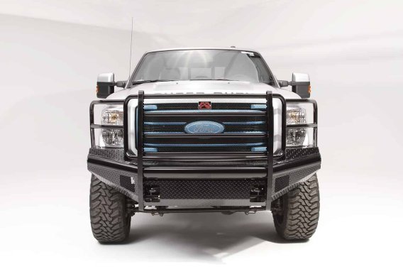 Fab Fours FS99-S1660-1 Black Steel Front Ranch Bumper