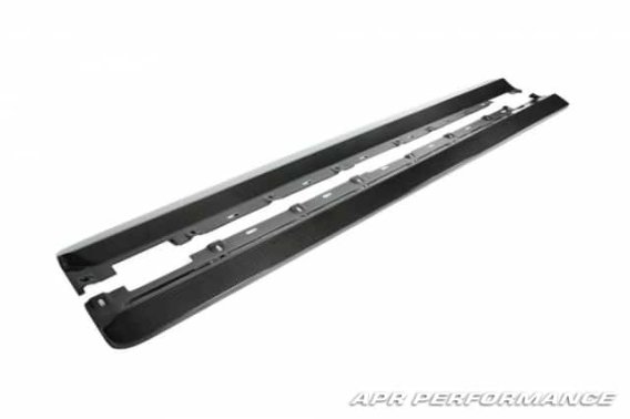 APR Performance Carbon Fiber Side Rocker Extensions Mustang fits 2005-2009 Mustang/GT500