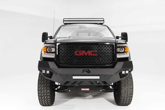 Fab Fours GM15-V3151-1 Vengeance Front Bumper For GMC Sierra 2500 HD GMC Sierra 3500 HD