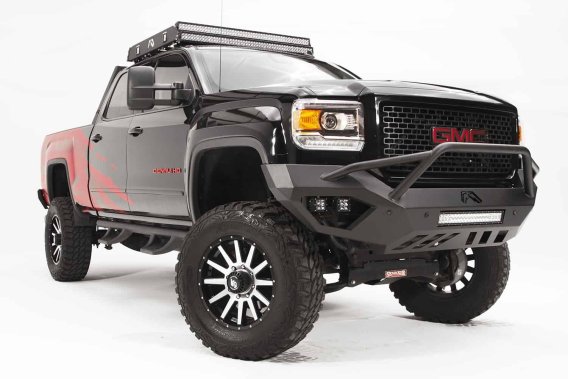 Fab Fours GM15-V3152-1 Vengeance Front Bumper For GMC Sierra 2500 HD GMC Sierra 3500 HD