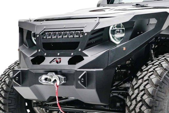 Fab Fours GR4606-1 Grumper Light Bar Mount For 18-20 Jeep Wrangler (JL)