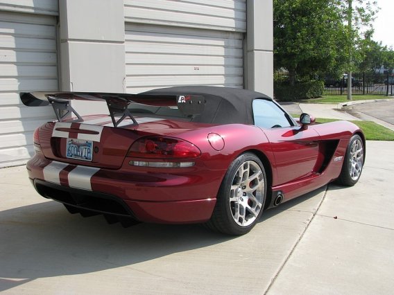 APR Performance GTC-500 Viper Convertible Spec wing fits 2003-2010 Dodge Viper