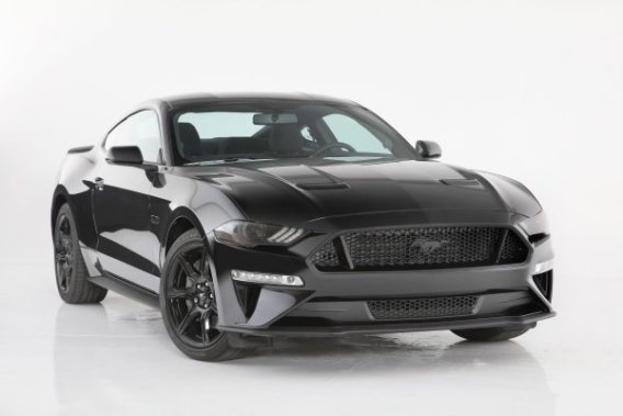 2018-2023 Ford Mustang, Headlight Cover, Carbon Fiber Look