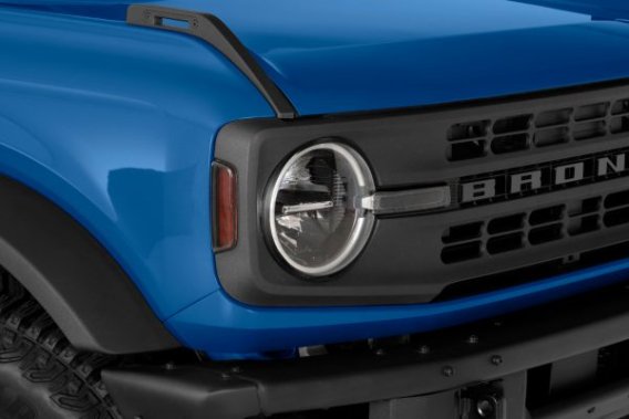 2021-2024 Ford Bronco, Front Daytime Running Light Cover Kit (Vehicles without LED Option), 4 Pie...