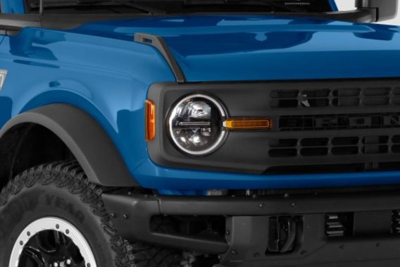 2021-2024 Ford Bronco, Front Daytime Running Light Cover Kit (Vehicles without LED Option), 4 Pie...