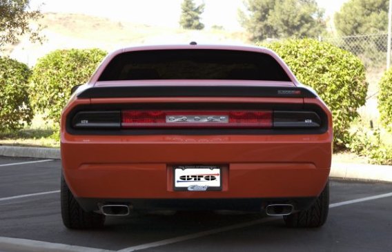 2008-2014 Dodge Challenger, Taillight Cover, 2 Piece, Smoke Blackout Covers