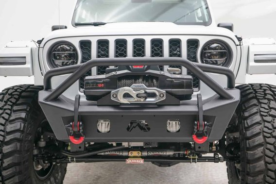 Fab Fours JL18-B4752-1 Stubby Bumper For 18-20 Gladiator Jeep Wrangler (JL)