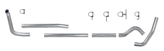 Diamond EyeÂ® K4318S-RP 409 Stainless Steel Exhaust System Kit