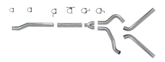 Diamond EyeÂ® K4340A-RP Aluminized Exhaust System Kit