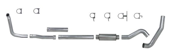 Diamond Eye K5322A Aluminized Exhaust System Kit