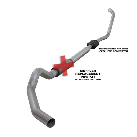 Diamond Eye K5342A-RP Aluminized Exhaust System Kit