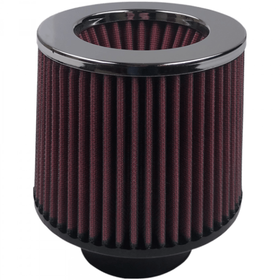 Air Filter For Intake Kits 75-1515-1,75-9015-1 Oiled Cotton Cleanable Red S&B KF-1011