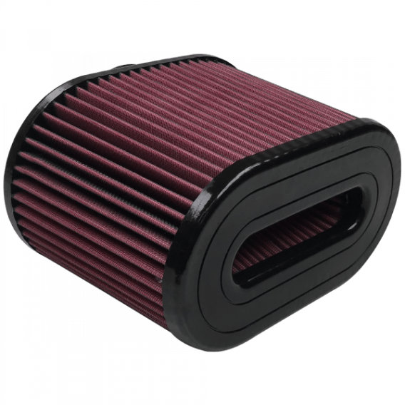 Air Filter For Intake Kits 75-5016,75-5023 Oiled Cotton Cleanable Red S&B KF-1049