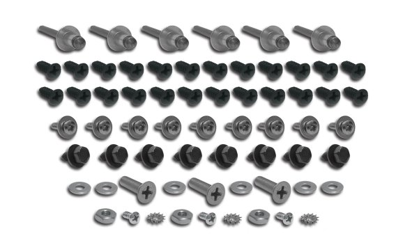 1973-1977 Corvette C3 Rear Compartment Hardware Screw Set