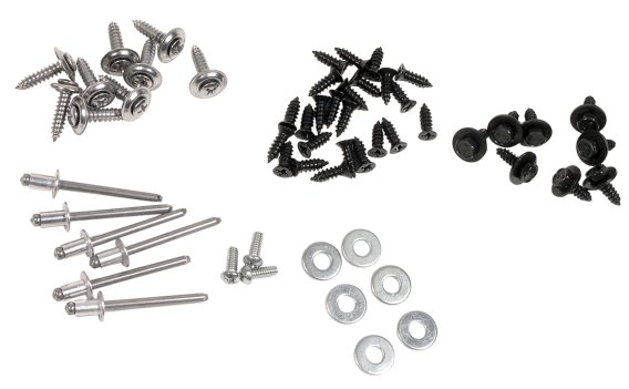 1978-1979 Corvette C3 Rear Compartment Hardware Screw Set