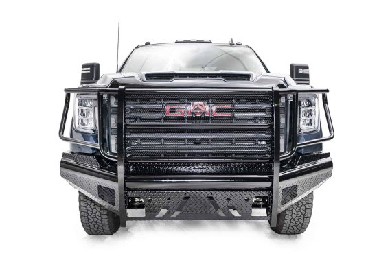 Fab Fours GM20-S5060-1 Elite Front Bumper For 20 GMC Sierra 2500 HD GMC Sierra 3500 HD