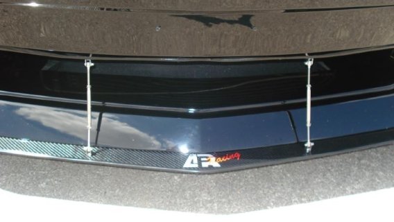 APR Performance Carbon Fiber Wind Splitter With Rods fits 2005-2009 Mustang W/ CDC Aggressive Chi...