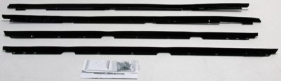 1982-92 Camaro & Firebird Authentic Window Felts Whiskers Kit (4pcs)