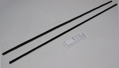 1964-67 Chevelle Station Wagon Tailgate Authentic Window Felts Whiskers Kit (2pcs)