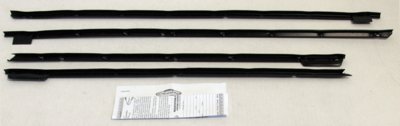 1965 Impala 2 Door Hardtop Outers Only Authentic Window Felts Whiskers Kit (4pcs)