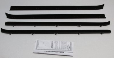 1973-80 G.M. Truck Authentic Window Felts Whiskers Kit (4pcs)