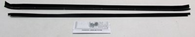 1981-87 Oldsmobile Wagon Tailgate Inner & Outer Authentic Window Felts Whiskers Kit (2pcs)