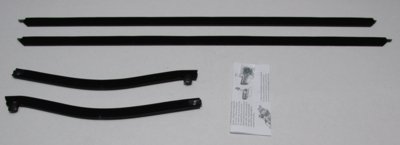 1970-72 Cutlass Convertible Outers Only Authentic Window Felts Whiskers Kit (4pcs)