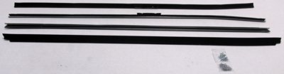 1977-79 Oldsmobile 88 2 Door Replacement Window Felts Whiskers Kit (4pcs)