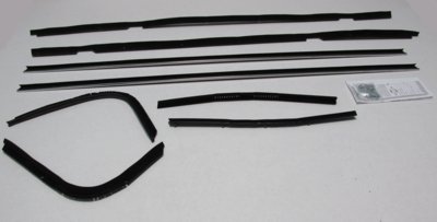 1974-76 Thunderbird Authentic Window Felts Whiskers Kit (8pcs)