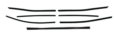 1970-71 Torino 4 Door Sedan Replacement Window Felts Whiskers Kit (8pcs)