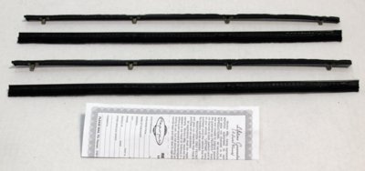 1969-75 International Truck Authentic Window Felts Whiskers Kit (4pcs)