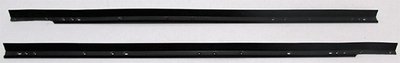 1984-88 Pontiac Fiero Outers Only Replacement Window Felts Whiskers Kit (2pcs)