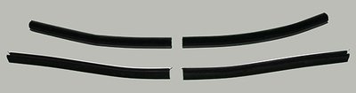 1963 Mercury Monterey Convertible Outers Only Authentic Window Felts Whiskers Kit (4pcs)