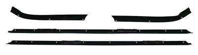 1971-73 Impala 2 Door Sports Coupe Outers Only Replacement Style Window Felts Whiskers Kit (4pcs)