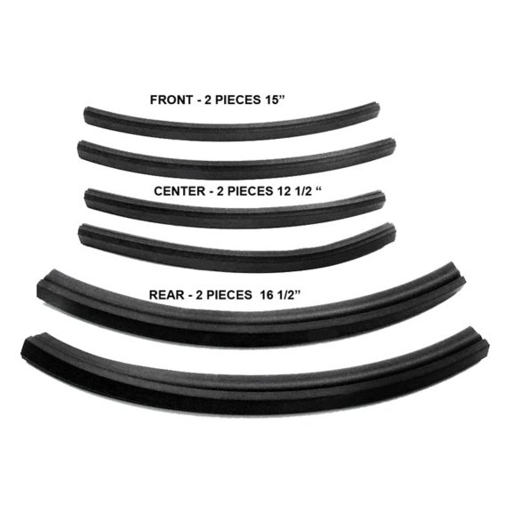 Metro Roof Rail Seals, Convertibles For Dodge Dart, Plymouth Valiant 63-66 RR 4500-A