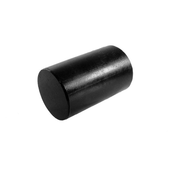 Metro Solid Rubber Cylinder 1-3/4" Diameter, 2-3/4" High; RS 2