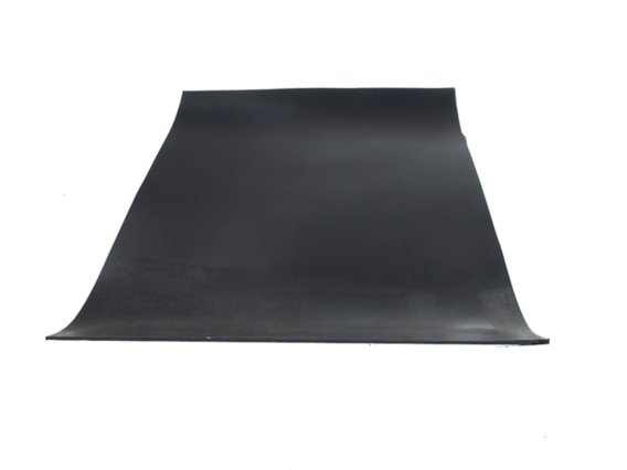 Metro Solid Rubber Sheet 10" Wide, 14" Length, 1/8" Thick; S 18-1014