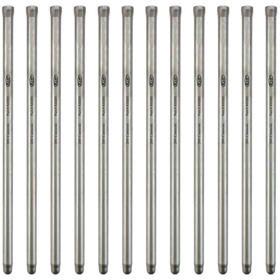 7/16 Inch Competition & Race Performance Pushrods 1998.5-2018 Dodge 5.9L/6.7L Cummins XD205 XDP