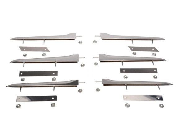 Side Spear Set- 6 Piece For 1958-1961 Corvette