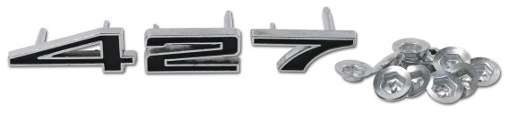 C2 C3 1967-1969 Corvette Hood Numbers 427