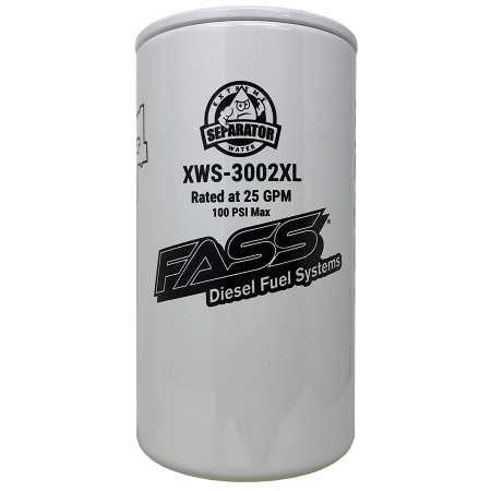 FASS XWS3002XL Extended Length Extreme Water Separator Filter