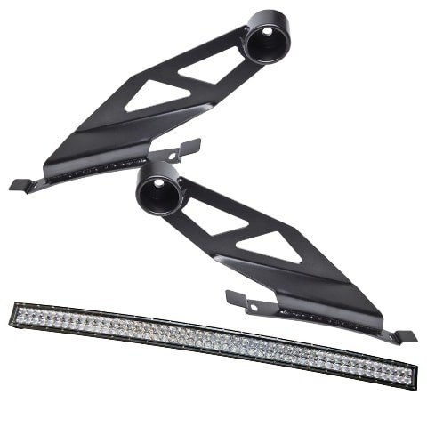 For 07-2014 Toyota Tundra Curved 50" LED Light Bar Brackets Light Combo Oracle